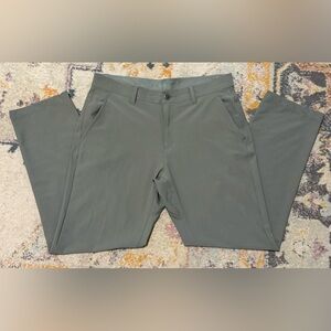 Free Fly Pants Mens 34x30 Khaki Performance Stretch Chino Golf Lightweight Tech